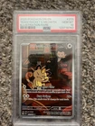 Team Rocket's Meowth MEW V PSA 10 03/182 Destined Rivals Illustration Rare Holo