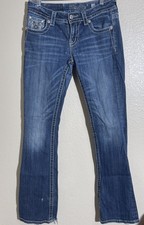 Miss Me Jeans Womens 28 Faded Boot Cut style read description