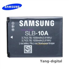 Original Samsung SLB-10A SLB10A Battery for ES50 ES55 ES60 EX2F IT100 L100 L200