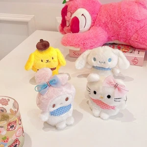 For AirPods 1 2 3 4 Pro 2 Pro 3 Kawaii Ins Cartoon Soft Plush Protective Case