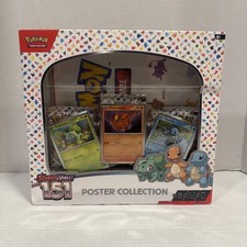 NEW Pokemon Scarlet And Violet 151 Poster Collection Box