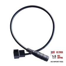 DC Power Supply Plug to 4-Pin 3-Pin PC Fan Power Adapter DC 5.5 x 2.1mm 1 to 1