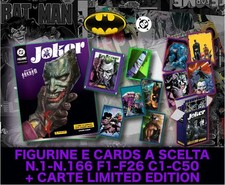 PANINI JOKER 2026 FIGURINES AND CARDS OF YOUR CHOICE N.1-N.166 F1-F26 C1-C50 + LIMITED