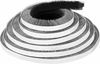 BüRstendichtung Selbstklebend 10M 9Mm X 9Mm FüR TüRen Fenster Dichtungen