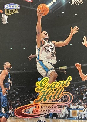 1998-99 Fleer Ultra GRANT HILL Detroit Pistons