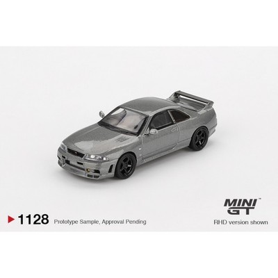 Mini GT NISSAN Skyline GT-R Dark Metal Gray (NISMO BCNR33 CRS Version) MGT01128