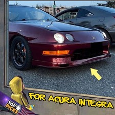 Fits 94-97 Acura Integra Jdm Mugen Style Front Bumper Chin Lip Spoiler Body Kit