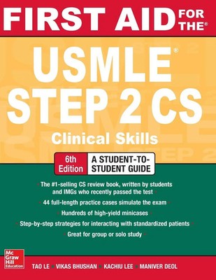 FIRST AID FOR THE USMLE STEP 2 CS Le Tao Taschenbuch Kartoniert / Broschiert