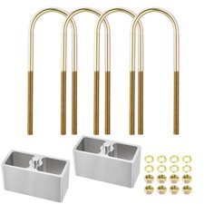 Wotuphji Universal Leaf Spring Lowering Block Kit 3 Inch 2-12 Wide 5 Long Wotuphji Universal Leaf Spring Lowering Block Kit 3 Inch 2-12 Wide 5 Long
