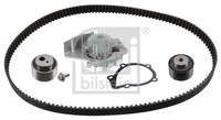 Wasserpumpe + Zahnriemensatz FÜR CitroËN Jumpy I (U6U ) - Febi Bilstein 34637