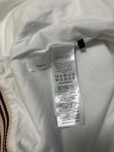Gucci Doraemon Giacca Zip Maglia Ricamata Taglia M Unisex Rara 8339AK - Foto 10 di 11
