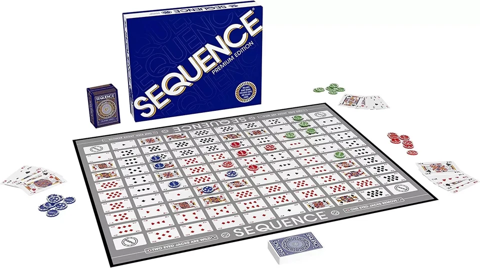 Juego de Mesa Sequence Edición Premium con Tablero Gigante NUEVO PRECINTADO Foto 2 de 4