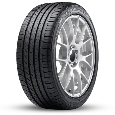 1 Goodyear Eagle Sport All Season 235/40R18 95W XL Performance 50K Mile M+S Tire