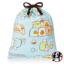 San-X Drawstring Bag CG-2145 Multicolor