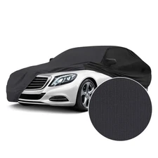 Coverking Satin Stretch Indoor Dark Gray Custom Car Cover w Black
