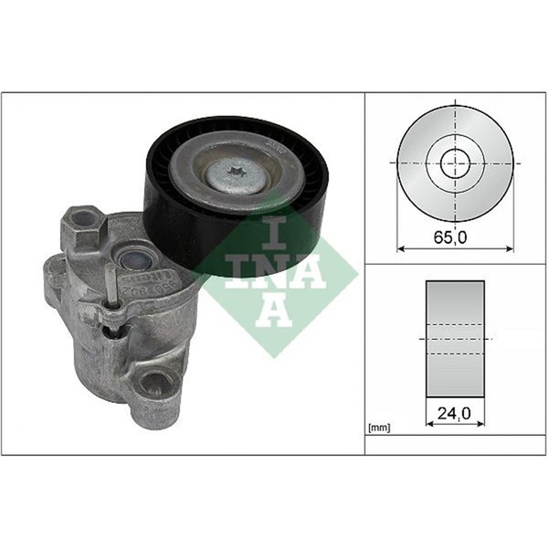 Schaeffler INA Riemenspanner Keilrippenriemen Passend FüR Ford C-MAX Fiesta Focu-image