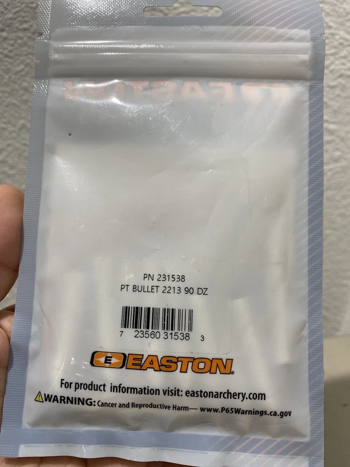 Easton Archery Components Apollo Point 100gr. 12 Pk Made In Korea New Sealed - Image 3 of 4