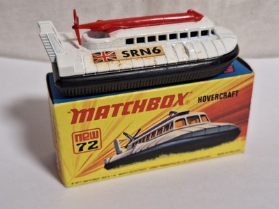 Matchbox Superfast Nr. 72 - Hovercraft - Lesney, Made in England mit OVP