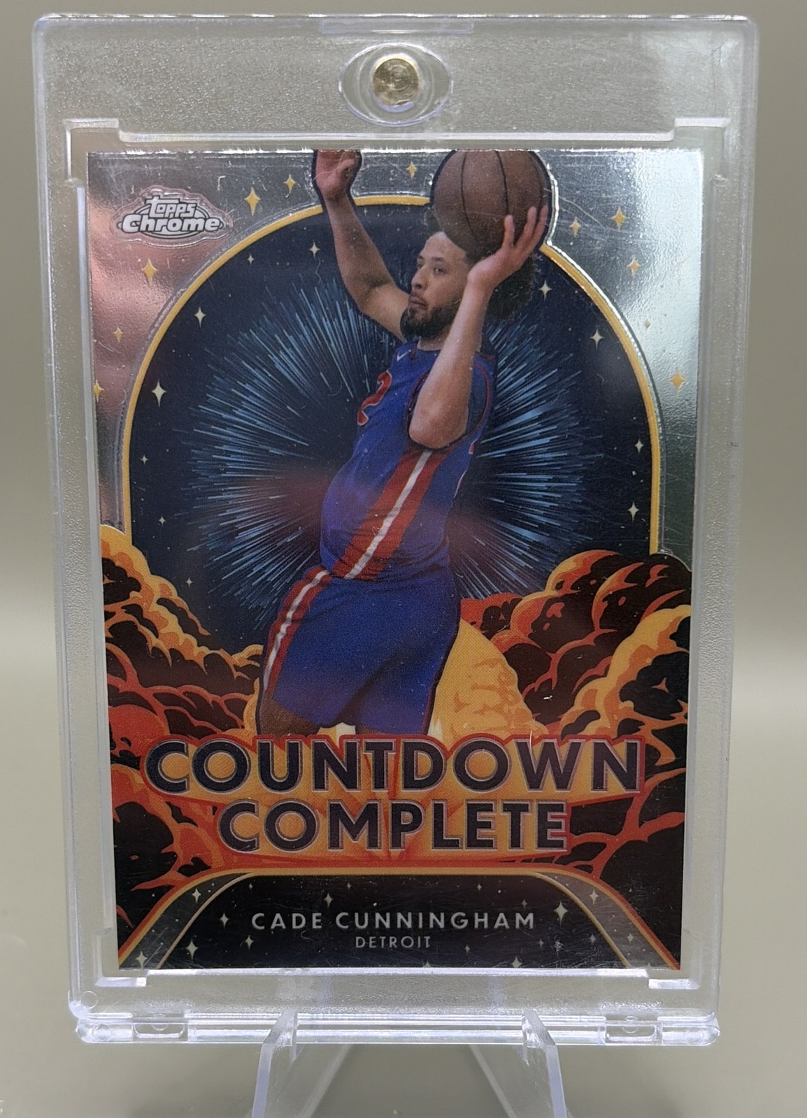2024-25 Topps Chrome - Countdown Complete Cade Cunningham #CC-10