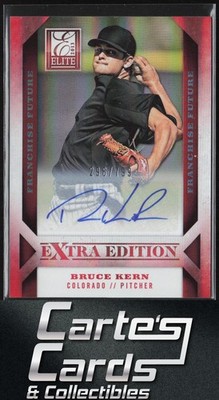 Bruce Kern 2013 Panini Elite Extra #57 Franchise Futures Signatures 296/799