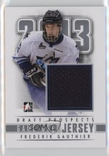 2013 ITG Draft Prospects Game-Used Silver Jersey /110 Frederik Gauthier 12jy