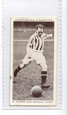 (Jq629-100) Churchman, Association Footballers, A.McNab, 1939 #30