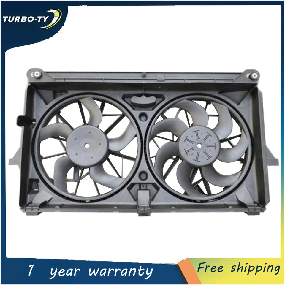 Ventilador de refrigeración del radiador 2005-2006 para GMC Sierra 2500 1500 para Chevrolet GM3115212 Foto 2 de 4