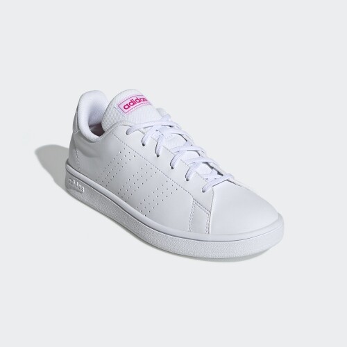 adidas cloudfoam white and pink