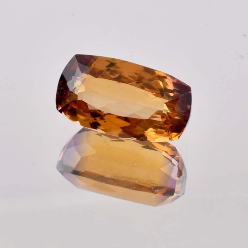 Flawless 22 x 12 mm Natural Bi-Color Ametrine 22.50 Ct (GIT Certified) Gemstone - Picture 5 of 5