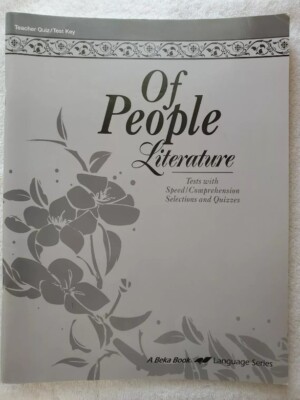 Abeka A Beka 7th grade Of People 4th Ed Quiz Test Key | eBay