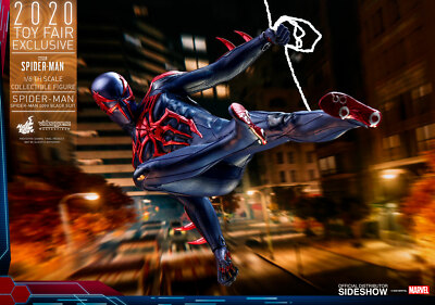 MARVEL - ⭕️ホットトイズ　スパイダーマン　2099 BLACK SUIT 新古品 Spider-Man 2099 Black Suit Toy Fair 2020 1/6 Marvel VGM042