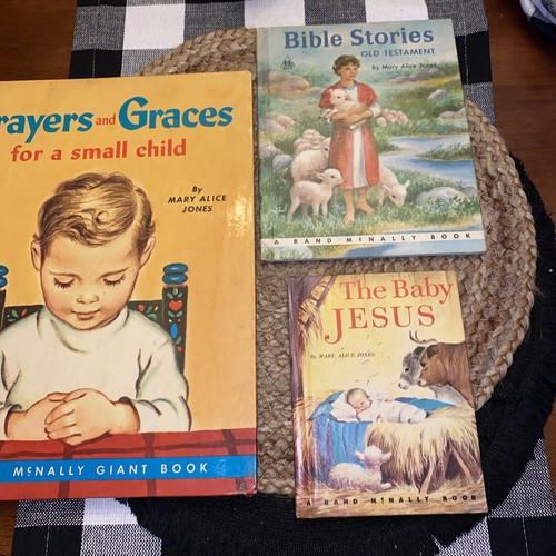 3 livres religieux Rand McNally 8086, 8613 et 8725