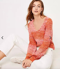 NWT LOFT Spacedye sweater small 