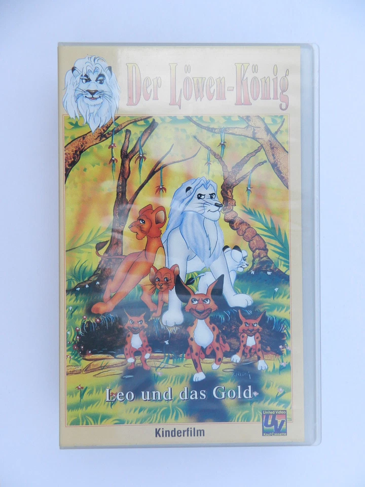 VHS Video Kassette Der Löwen König Leo und das Gold - Bild 1 von 1