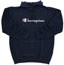Champion Men's Script Hoodie Sweatshirt Big Tall Pullover Gym Wear CH1013