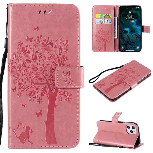 For iPhone 13 12 11 XS XR SE 2 6s 7 8 Plus Wallet Card Holder Leather Case Cover - Picture 7 of 61