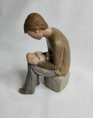 NICE! Susan Lorde NEW DAD 5 1/2'' tall Figurine By Willow Tree