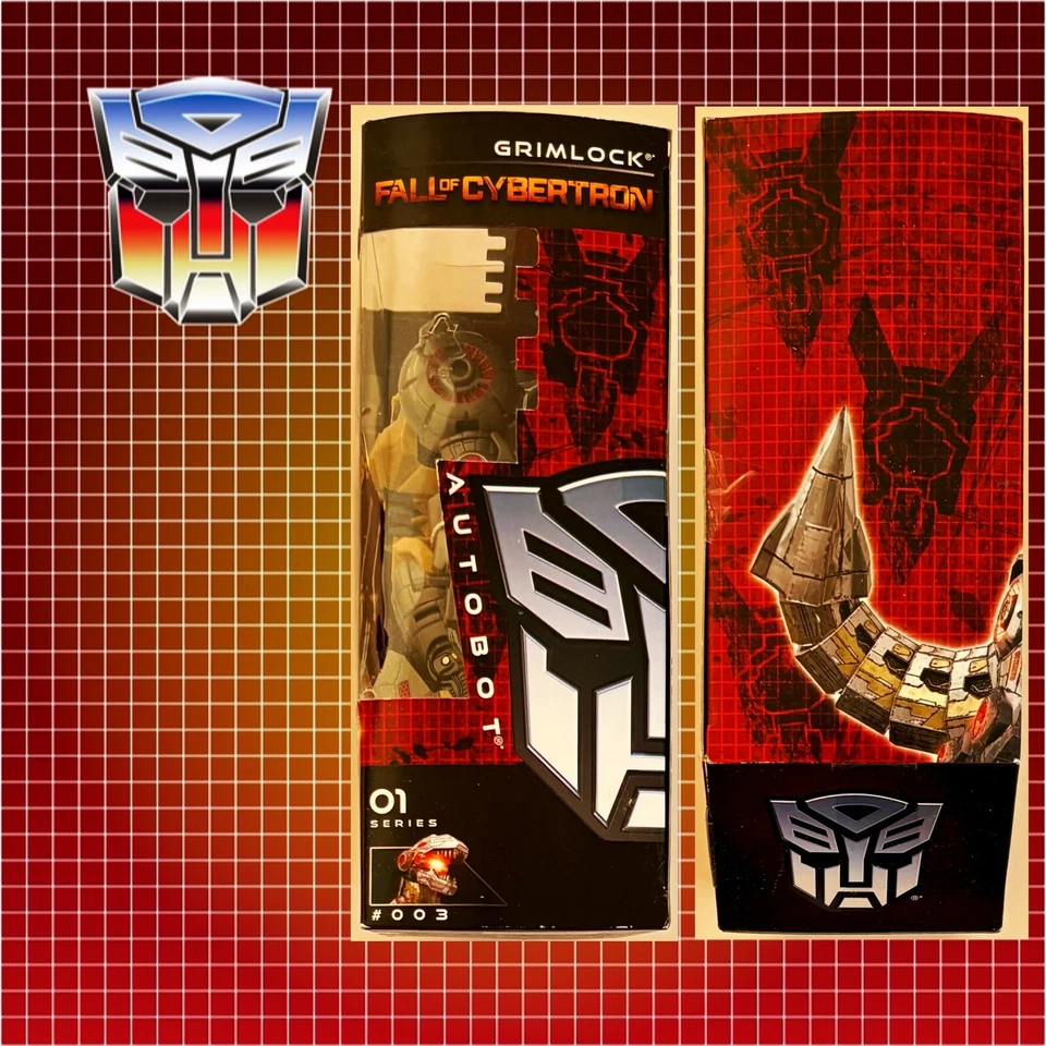 Transformers Generations Fall of Cybertron Grimlock запечатанный как новый в коробке 2012 - Изображение 3 из 4