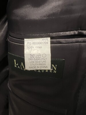 Lauren Ralph Lauren RN 90736, 2-Button Blazer Sport Jacket Blue