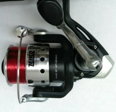 Zebco 33SP Spinning Reel Fresh & Saltwater L/R Hand Retrieve Pre-spooled 8lb New