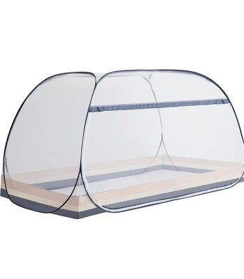 Folding Mosquito Net Tent Bed Portable Anti Mosquito Bites POP UP Net Zipper Box