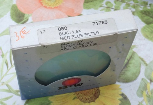 B+W filtre 71755 080 1,5x diamètre 77mm médium bleu moyen - Imagen 9 de 11