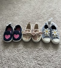 Lot 3 Old Navy  Carters Toddler Girls Shoes Sneakers Size 5