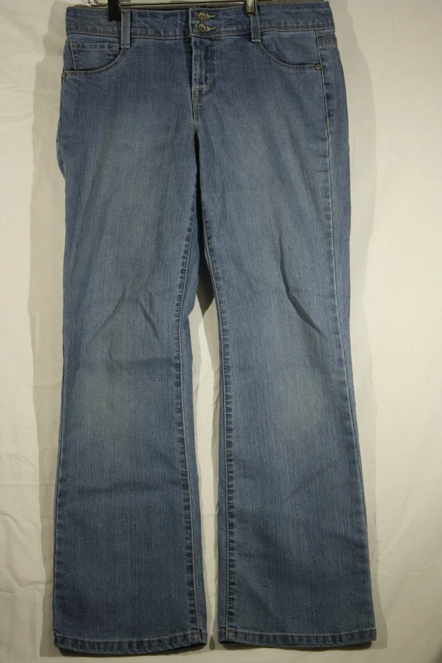 Jeans Style & Co Azul Denim Corte Bota Lavado Medio Mujer Talla 8P Foto 3 de 4