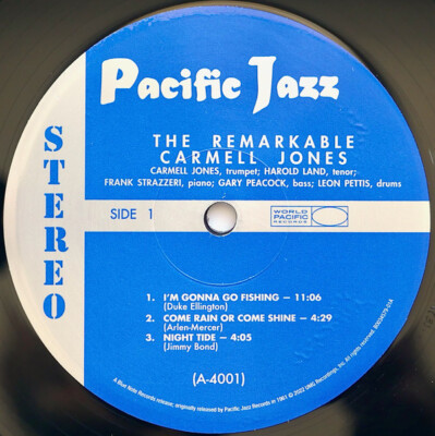 ワールドワイドLP Carmell Jones, Harold Land The Remarkable Carmell Jones B003457901 Pacific Jazz, Pacific Jazz, Pacific Jazz /00260 Amazon.com: The Remarkable Carmell Jones (Blue Note Tone