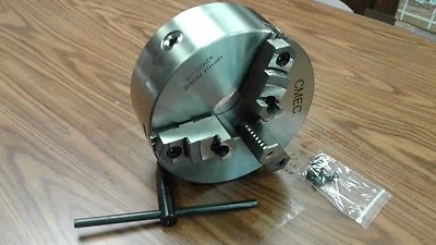 CME/SANOU 10" 3-JAW SELF-CENTERING LATHE CHUCK D1-6 MOUNTING--0.003" TIR--new