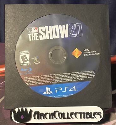 MLB The Show 20 Sony PlayStation 4 PS4 Baseball Game Loose Disc Tested