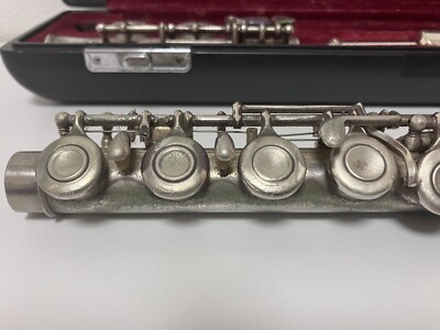 Yamaha YFL-311 Silver Plated Flute Nickel Silver w/Hard case Used