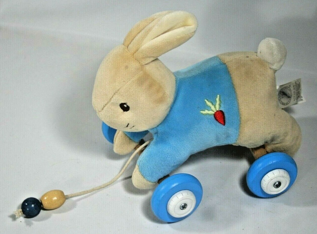 peter rabbit pull along train