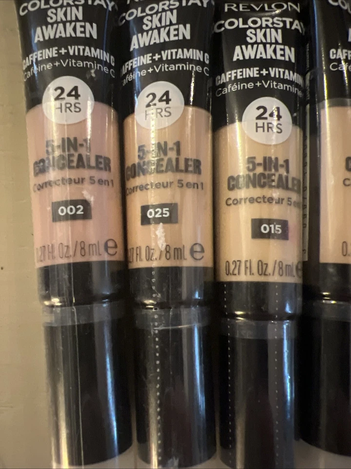 8~Revlon Colorstay Skin Awaken 5-In-1 Concealer Sealed~New~Mixed Lot Of Shades~ - Image 3 of 4